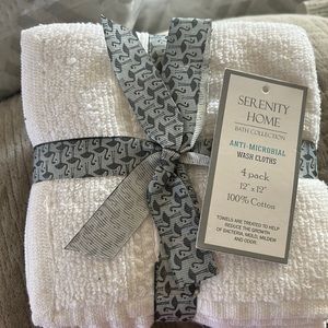 4 pack wash cloths